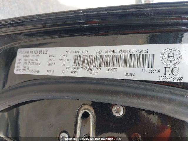 RAM 1500 2017 1C6RR7LT8HS718401 Image 9
