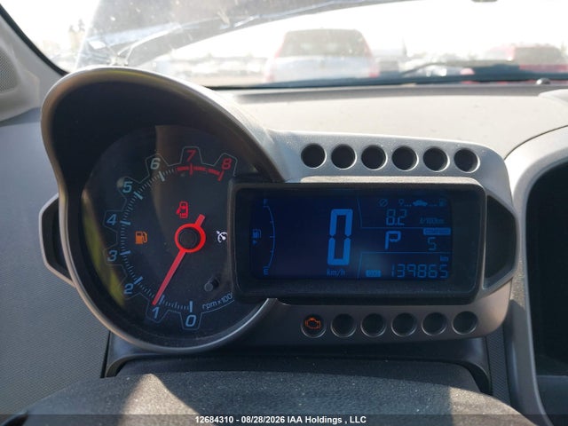 12684310 :رقم المزاد ، 1G1JC5SH0D4183614 vin ، 2013 Chevrolet Sonic Lt Auto مزاد بيع