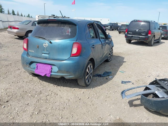 12684311 :رقم المزاد ، 3N1CK3CPXHL255452 vin ، 2017 Nissan Micra S/sr/sv مزاد بيع