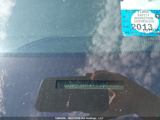 12684350 :رقم المزاد ، 5TDKK3DC4CS279656 vin ، 2012 Toyota Sienna Le V6 8 Passenger مزاد بيع