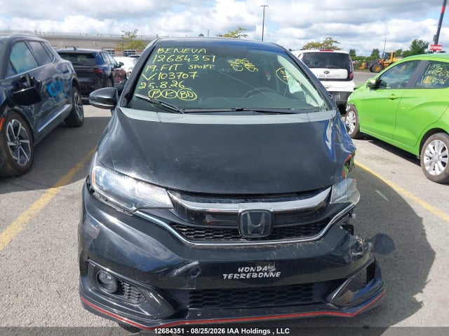 3HGGK5H67KM103707 Honda Fit Sport