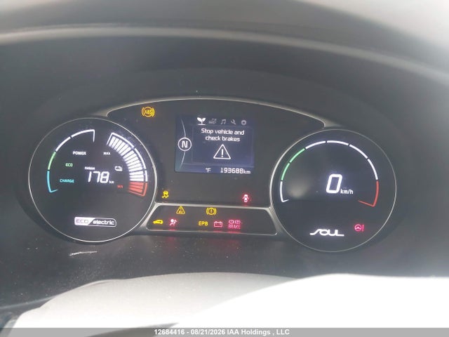 12684416 :رقم المزاد ، KNDJP3AE5J7032673 vin ، 2018 Kia Soul Ev + مزاد بيع