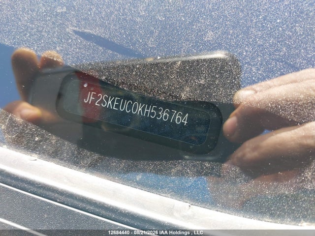 12684440 :رقم المزاد ، JF2SKEUC0KH536764 vin ، 2019 Subaru Forester مزاد بيع