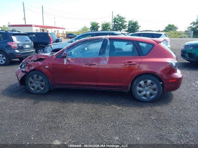 12684445 :رقم المزاد ، JM1BK34FX81140470 vin ، 2008 Mazda Mazda3 مزاد بيع