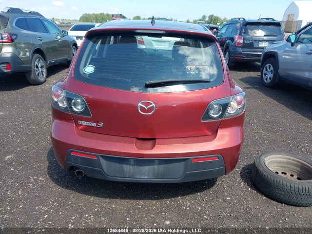12684445 :رقم المزاد ، JM1BK34FX81140470 vin ، 2008 Mazda Mazda3 مزاد بيع