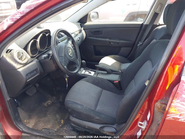 12684445 :رقم المزاد ، JM1BK34FX81140470 vin ، 2008 Mazda Mazda3 مزاد بيع