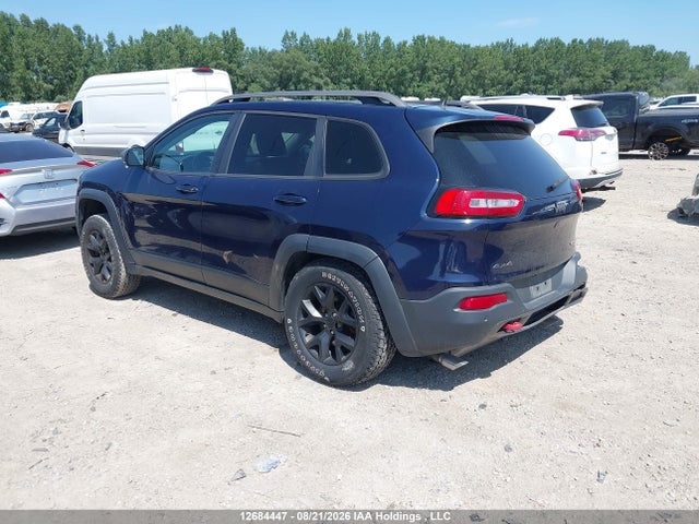 Продажа на аукционе авто 2016 Jeep Cherokee Trailhawk, vin: 1C4PJMBS8GW356933, номер лота: 12684447