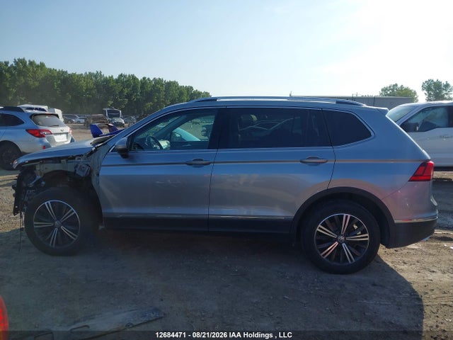 2019 Volkswagen Tiguan Highline მანქანა იყიდება აუქციონზე, vin: 3VV4B7AX0KM166391, აუქციონის ნომერი: 12684471