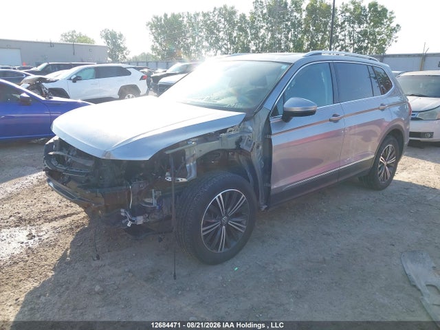 2019 Volkswagen Tiguan Highline მანქანა იყიდება აუქციონზე, vin: 3VV4B7AX0KM166391, აუქციონის ნომერი: 12684471