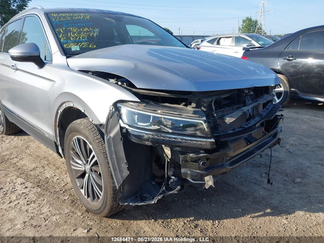 2019 Volkswagen Tiguan Highline მანქანა იყიდება აუქციონზე, vin: 3VV4B7AX0KM166391, აუქციონის ნომერი: 12684471