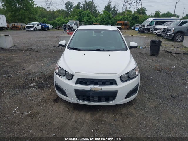 2012 Chevrolet Sonic Lt მანქანა იყიდება აუქციონზე, vin: 1G1JC6EH6C4118721, აუქციონის ნომერი: 12684494