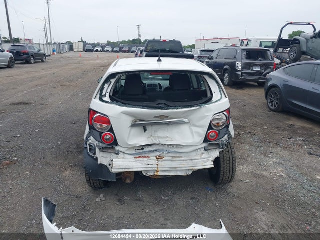 2012 Chevrolet Sonic Lt მანქანა იყიდება აუქციონზე, vin: 1G1JC6EH6C4118721, აუქციონის ნომერი: 12684494