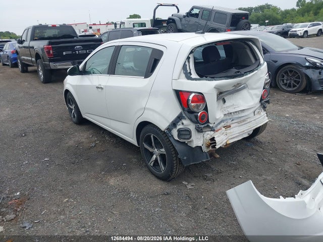 2012 Chevrolet Sonic Lt მანქანა იყიდება აუქციონზე, vin: 1G1JC6EH6C4118721, აუქციონის ნომერი: 12684494