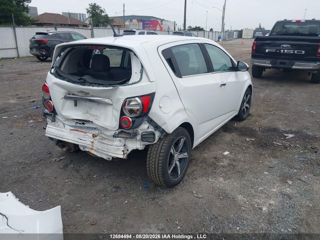 2012 Chevrolet Sonic Lt მანქანა იყიდება აუქციონზე, vin: 1G1JC6EH6C4118721, აუქციონის ნომერი: 12684494