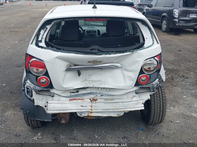 2012 Chevrolet Sonic Lt მანქანა იყიდება აუქციონზე, vin: 1G1JC6EH6C4118721, აუქციონის ნომერი: 12684494