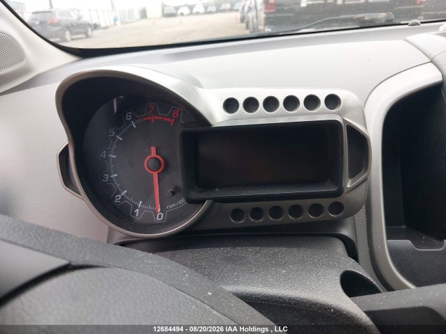 2012 Chevrolet Sonic Lt მანქანა იყიდება აუქციონზე, vin: 1G1JC6EH6C4118721, აუქციონის ნომერი: 12684494