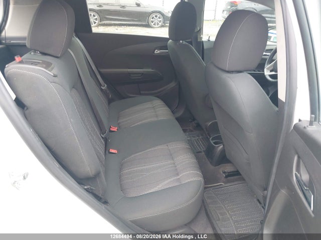 2012 Chevrolet Sonic Lt მანქანა იყიდება აუქციონზე, vin: 1G1JC6EH6C4118721, აუქციონის ნომერი: 12684494