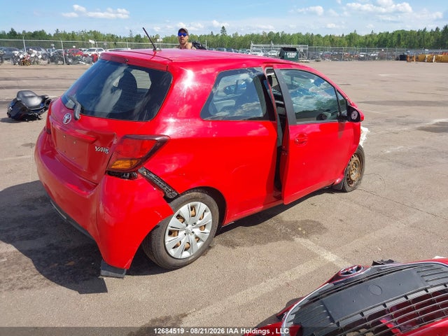 12684519 :رقم المزاد ، VNKJTUD31GA071081 vin ، 2016 Toyota Yaris L/le مزاد بيع