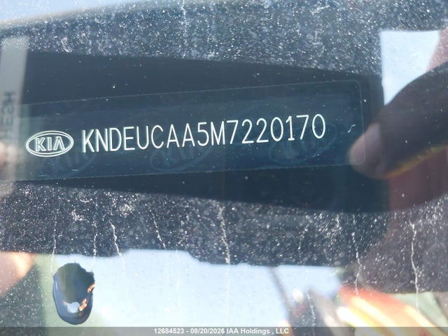 Продажа на аукционе авто 2021 Kia Seltos Ex, vin: KNDEUCAA5M7220170, номер лота: 12684523