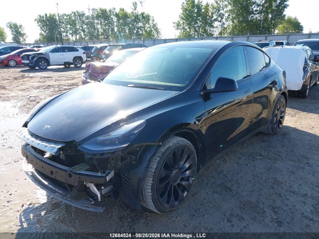 Продажа на аукционе авто 2021 Tesla Model Y Performance, vin: 5YJYGDEF6MF251809, номер лота: 12684524
