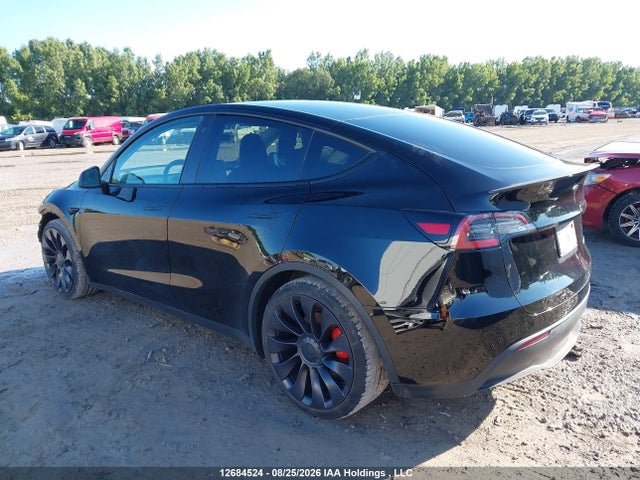 Продажа на аукционе авто 2021 Tesla Model Y Performance, vin: 5YJYGDEF6MF251809, номер лота: 12684524