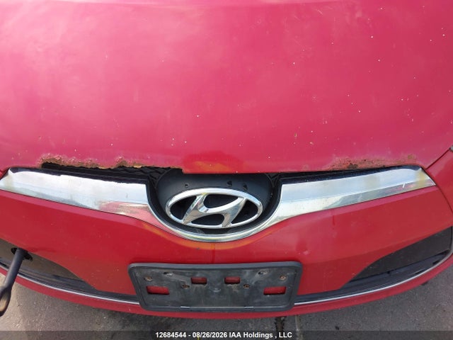 2013 Hyundai Veloster მანქანა იყიდება აუქციონზე, vin: KMHTC6AD9DU109205, აუქციონის ნომერი: 12684544