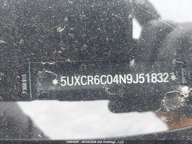 5UXCR6C04N9J51832 BMW X5 Xdrive40i