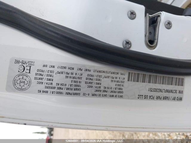 Aukcja sprzedaży 2022 Ram 5500 Chassis Tradesman/slt/laramie/limited, vin: 3C7WRNFL7NG303751, numer aukcji: 12684551