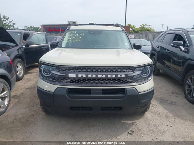 12684568 :رقم المزاد ، 3FMCR9BN7SRE16349 vin ، 2025 Ford Bronco Sport Big Bend مزاد بيع