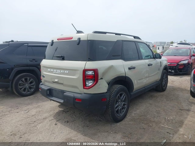 12684568 :رقم المزاد ، 3FMCR9BN7SRE16349 vin ، 2025 Ford Bronco Sport Big Bend مزاد بيع