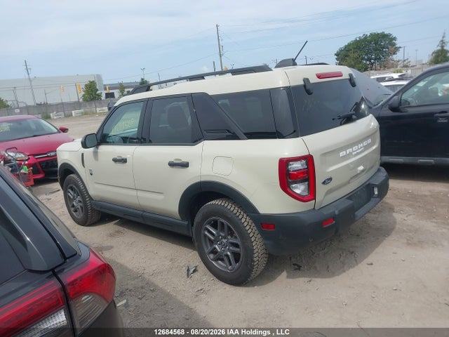 12684568 :رقم المزاد ، 3FMCR9BN7SRE16349 vin ، 2025 Ford Bronco Sport Big Bend مزاد بيع