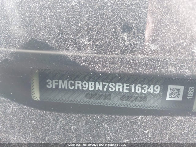 12684568 :رقم المزاد ، 3FMCR9BN7SRE16349 vin ، 2025 Ford Bronco Sport Big Bend مزاد بيع