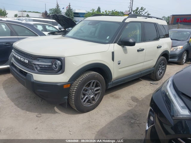 12684568 :رقم المزاد ، 3FMCR9BN7SRE16349 vin ، 2025 Ford Bronco Sport Big Bend مزاد بيع