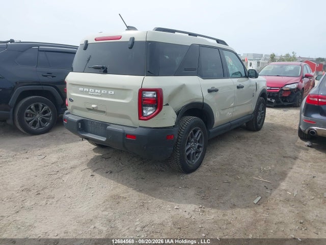 12684568 :رقم المزاد ، 3FMCR9BN7SRE16349 vin ، 2025 Ford Bronco Sport Big Bend مزاد بيع