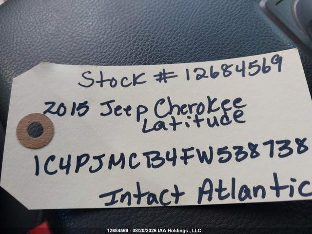 Jeep Cherokee Latitude 2015 1C4PJMCB4FW538738 Image 9