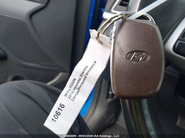 Aukcja sprzedaży 2018 Hyundai Elantra Sel/value/limited, vin: KMHD84LFXJU663745, numer aukcji: 12684589