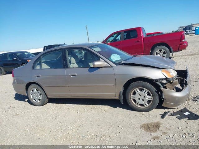 12684599 :رقم المزاد ، 2HGES16681H921995 vin ، 2001 Honda Civic Lx مزاد بيع
