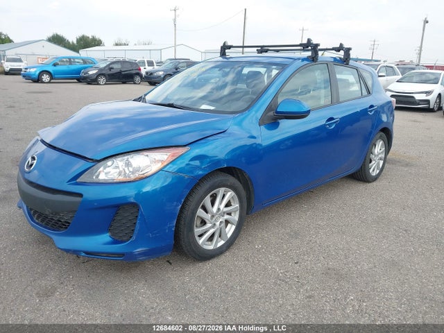 12684602 :رقم المزاد ، JM1BL1KF2C1625926 vin ، 2012 Mazda Mazda3 Gx مزاد بيع