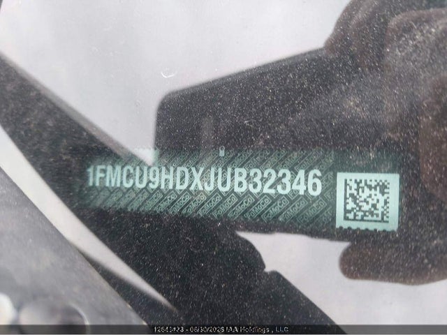 Продажа на аукционе авто 2018 Ford Escape Sel, vin: 1FMCU9HDXJUB32346, номер лота: 12684622