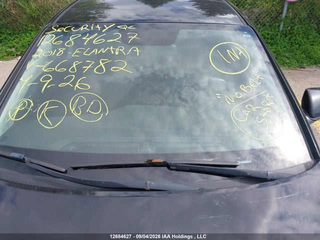 Aukcja sprzedaży 2018 Hyundai Elantra Gl, vin: KMHD84LF8JU668782, numer aukcji: 12684627