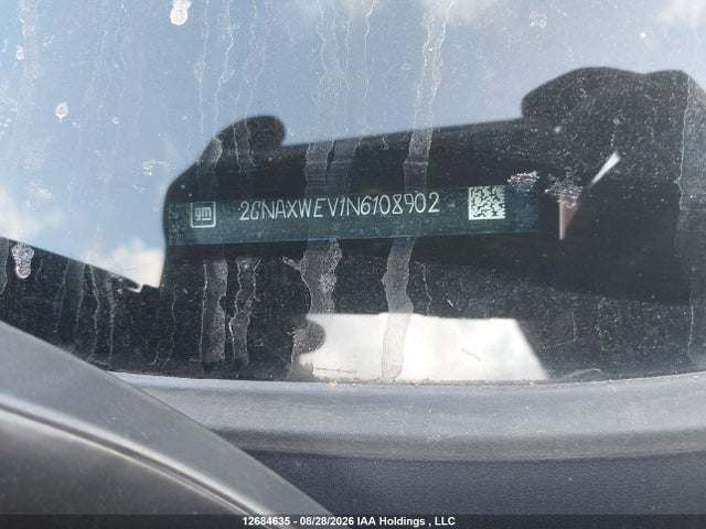12684635 :رقم المزاد ، 2GNAXWEV1N6108902 vin ، 2022 Chevrolet Equinox Rs مزاد بيع