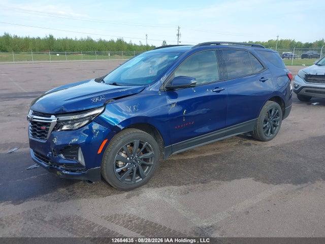 12684635 :رقم المزاد ، 2GNAXWEV1N6108902 vin ، 2022 Chevrolet Equinox Rs مزاد بيع