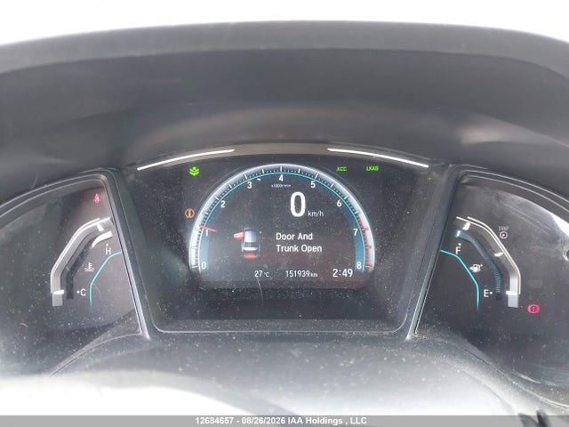 Продажа на аукционе авто 2019 Honda Civic Lx, vin: 2HGFC2E59KH002735, номер лота: 12684657