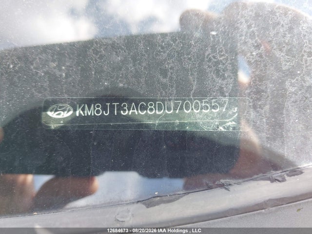 2013 Hyundai Tucson Gl მანქანა იყიდება აუქციონზე, vin: KM8JT3AC8DU700557, აუქციონის ნომერი: 12684673