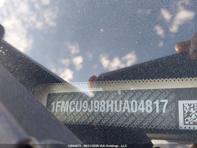Ford Escape Titanium 2017 1FMCU9J98HUA04817 Image 9