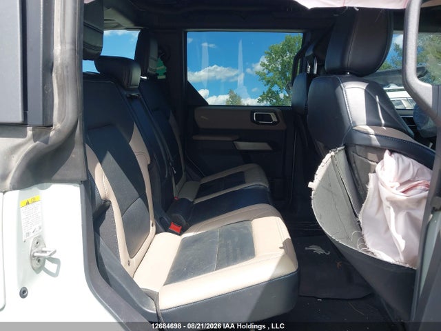 2021 Ford Bronco Big Bend/black Diamond/outer Banks/badlands/wildtrak მანქანა იყიდება აუქციონზე, vin: 1FMEE5DP2MLA75343, აუქციონის ნომერი: 12684698