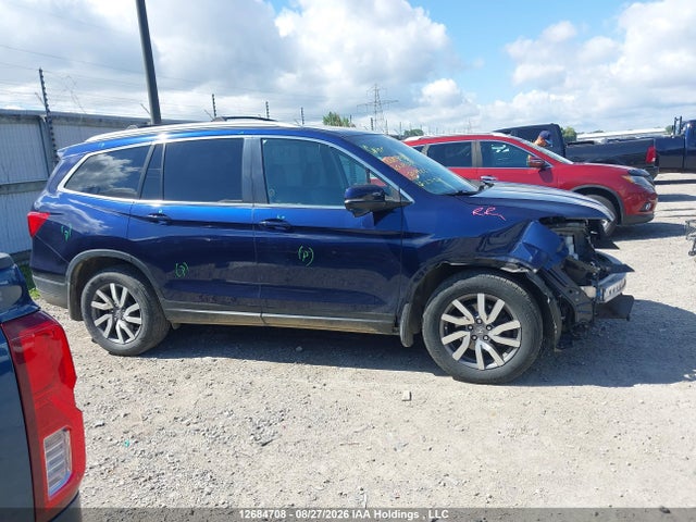 2020 Honda Pilot Ex-l Navi მანქანა იყიდება აუქციონზე, vin: 5FNYF6H78LB504923, აუქციონის ნომერი: 12684708