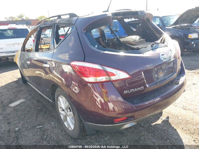 12684709 :رقم المزاد ، JN8AZ1MW8DW303050 vin ، 2013 Nissan Murano S/sl/le مزاد بيع