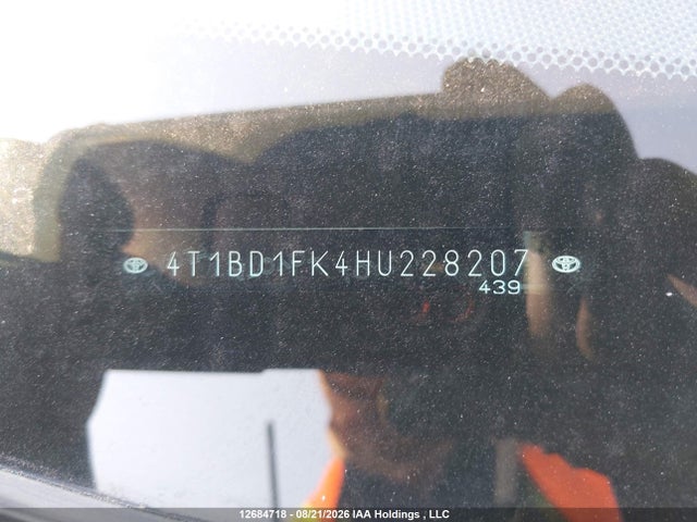 4T1BD1FK4HU228207 Toyota Camry Hybrid Se