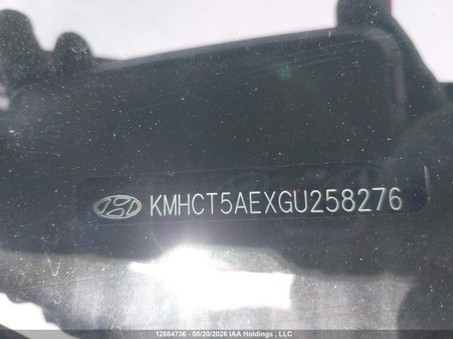Hyundai Accent 2016 KMHCT5AEXGU258276 Image 9